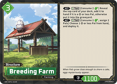 Breeding Farm Palworld card
