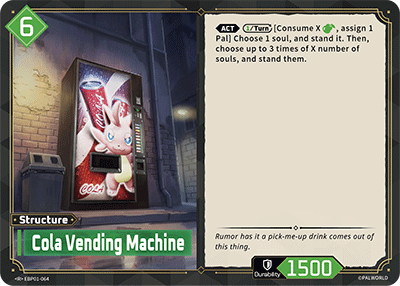 Cola Vending Machine Palworld card