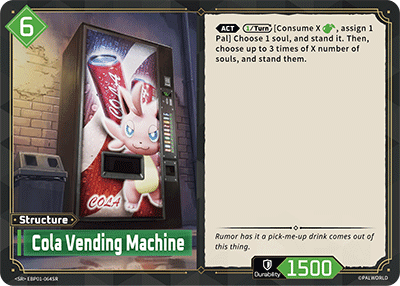 Cola Vending Machine Palworld card