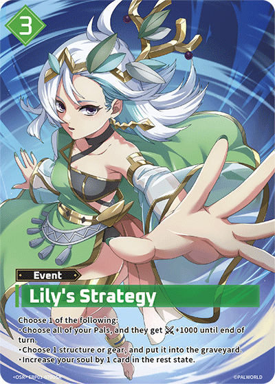 Lily's Strategy Palworld card
