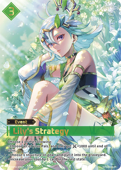 Lily's Strategy Palworld card