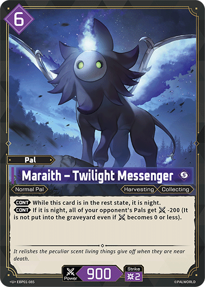 Maraith – Twilight Messenger Palworld card