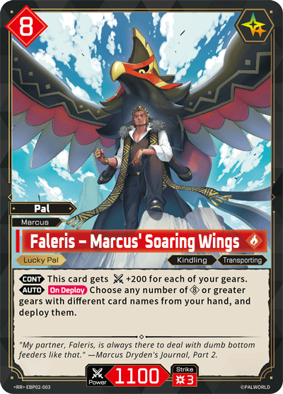 Faleris – Marcus' Soaring Wings Palworld card