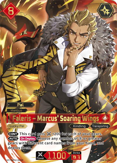 Faleris – Marcus' Soaring Wings Palworld card