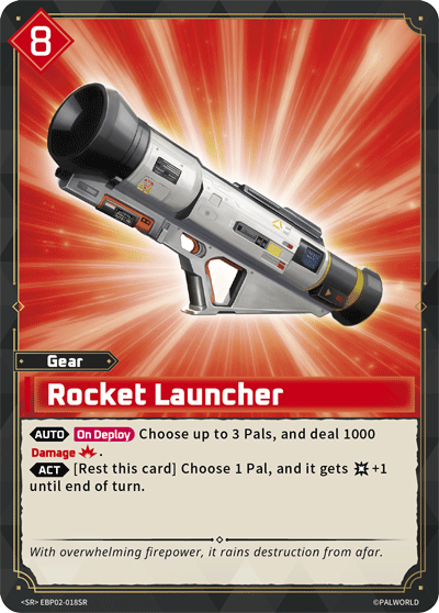 Rocket Launcher Palworld card
