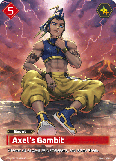 Axel's Gambit Palworld card