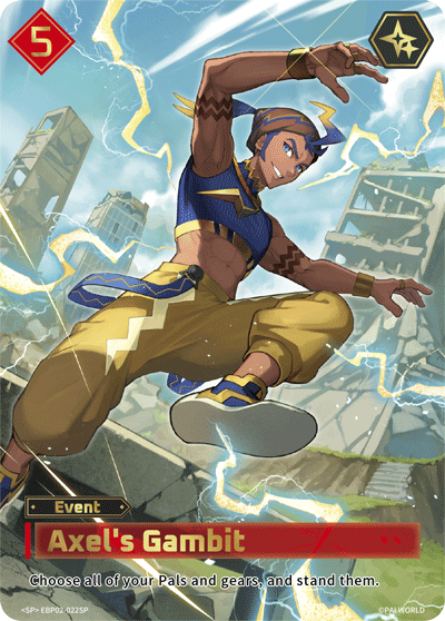 Axel's Gambit Palworld card
