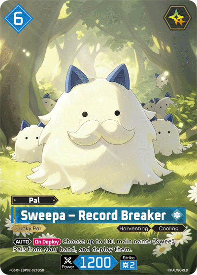 Sweepa – Record Breaker Palworld card