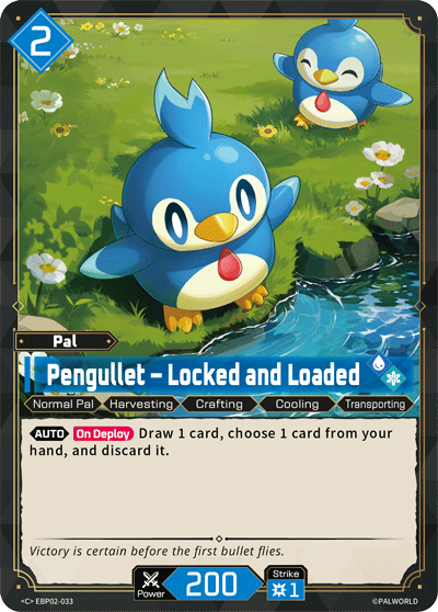 Pengullet – Locked and Loaded Palworld card