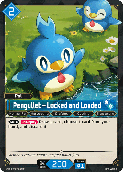 Pengullet – Locked and Loaded Palworld card