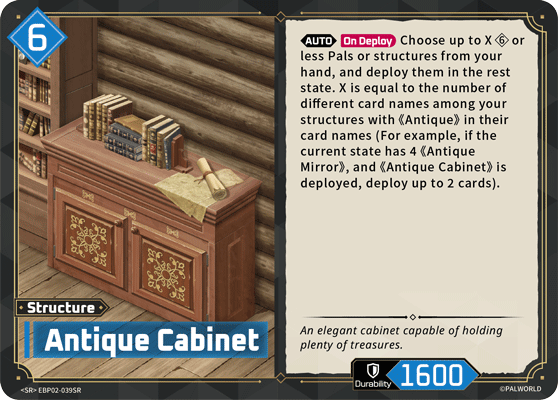 Antique Cabinet Palworld card