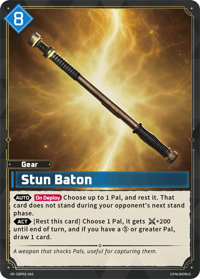 Stun Baton Palworld card