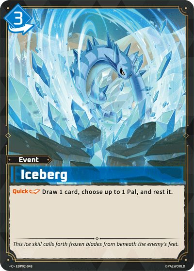Iceberg Palworld card
