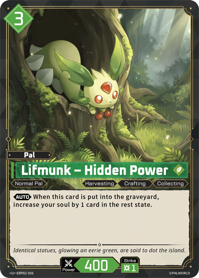 Lifmunk – Hidden Power Palworld card