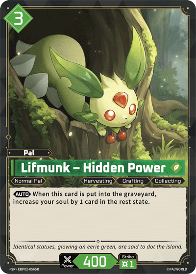 Lifmunk – Hidden Power Palworld card