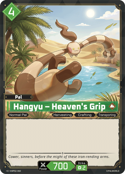 Hangyu – Heaven's Grip Palworld card