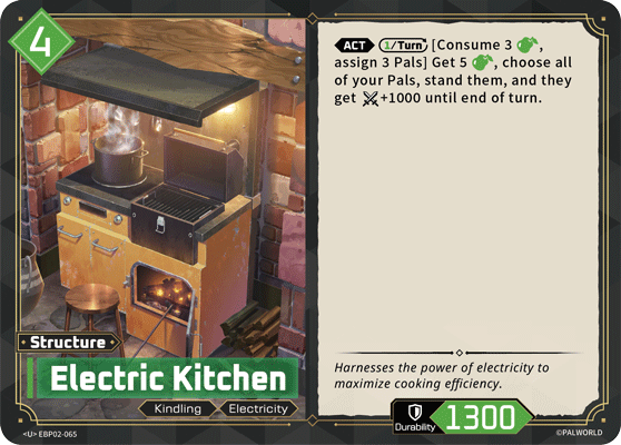 Electric Kitchen Palworld card