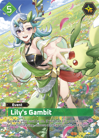 Lily's Gambit Palworld card