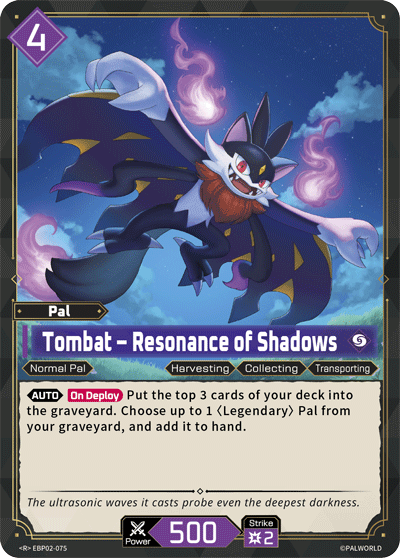 Tombat – Resonance of Shadows Palworld card