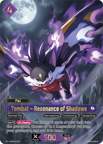 Tombat – Resonance of Shadows Palworld card