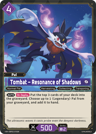 Tombat – Resonance of Shadows Palworld card