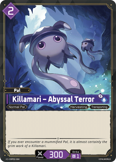 Killamari – Abyssal Terror Palworld card