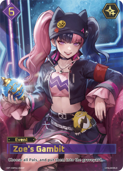Zoe's Gambit Palworld card
