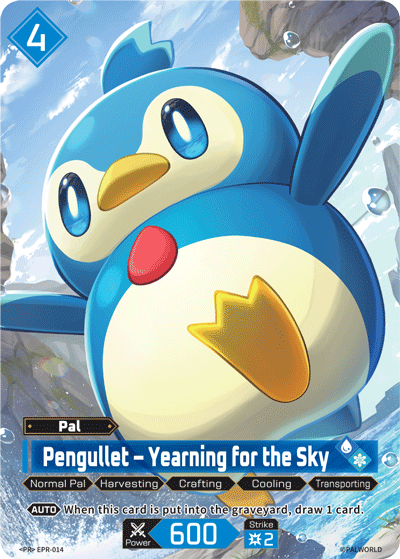 Pengullet – Yearning for the Sky Palworld card