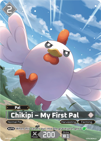 Chikipi – My First Pal Palworld card