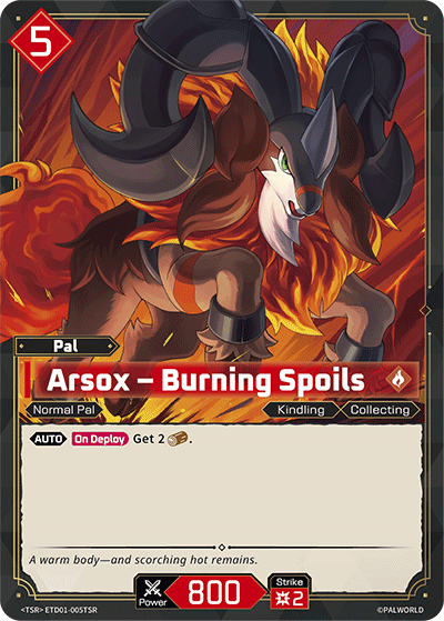 Arsox – Burning Spoils