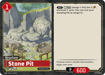 Stone Pit Palworld card