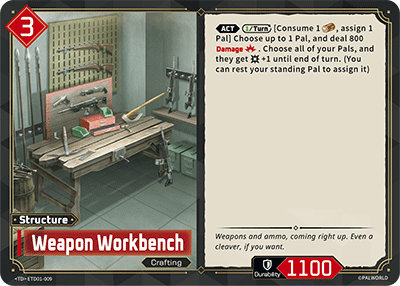 Weapon Workbench Palworld card