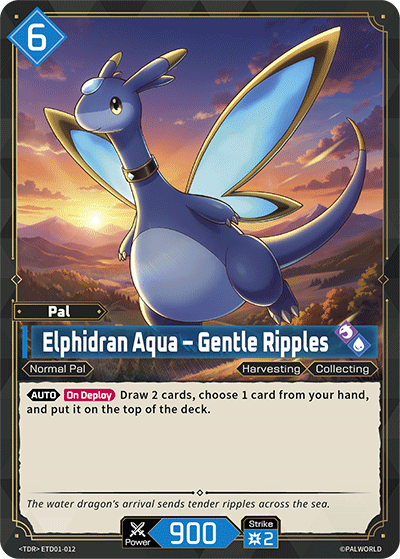 Elphidran Aqua – Gentle Ripples Palworld card