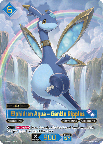 Elphidran Aqua – Gentle Ripples Palworld card