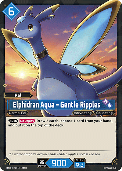 Elphidran Aqua – Gentle Ripples Palworld card