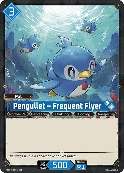 Pengullet – Frequent Flyer Palworld card