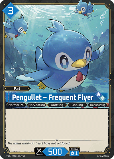 Pengullet – Frequent Flyer Palworld card