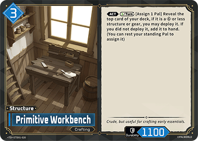 Primitive Workbench Palworld card