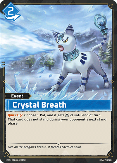 Crystal Breath Palworld card