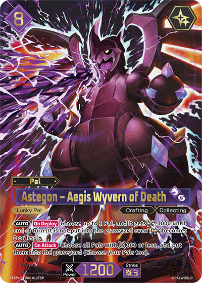 Astegon – Aegis Wyvern of Death Palworld card