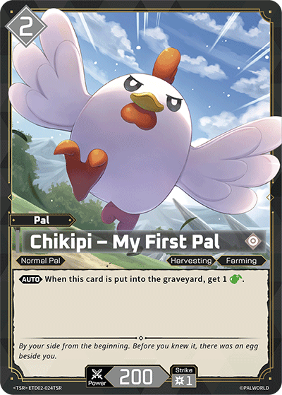 Chikipi – My First Pal Palworld card