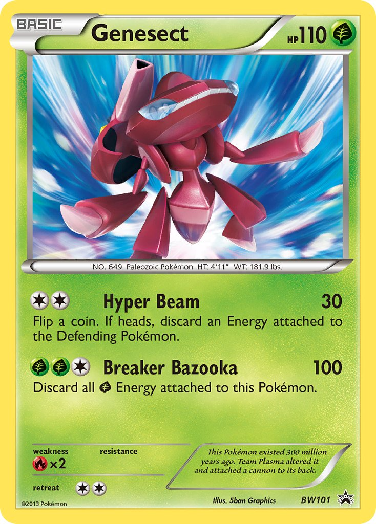 Genesect Pokémon card