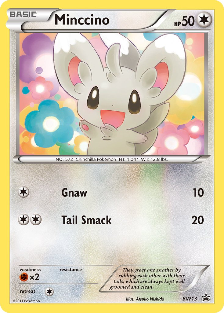 Minccino Pokémon card