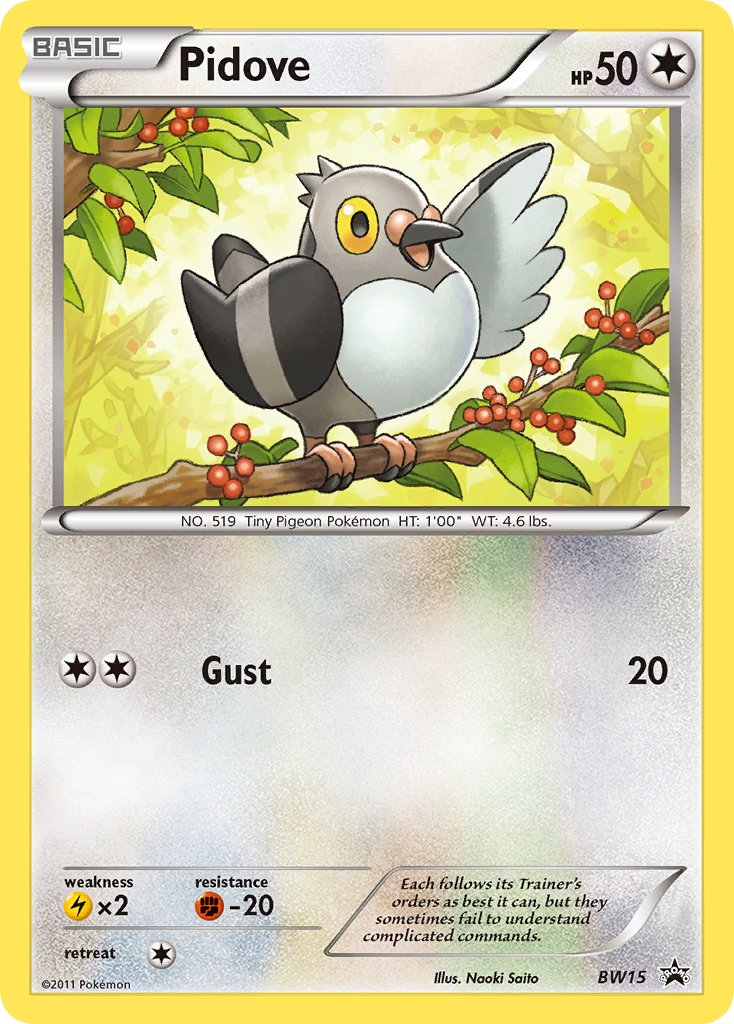 Pidove Pokémon card