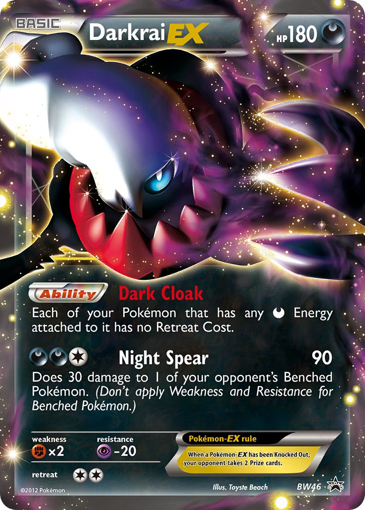 Darkrai EX Pokémon card
