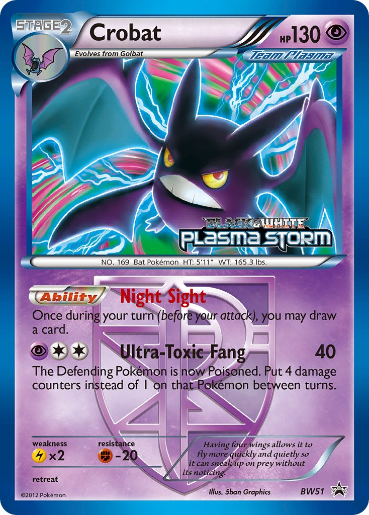 Crobat Pokémon card
