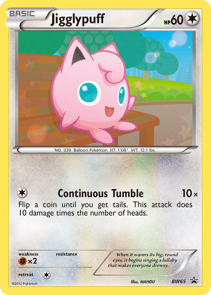Jigglypuff Pokémon card