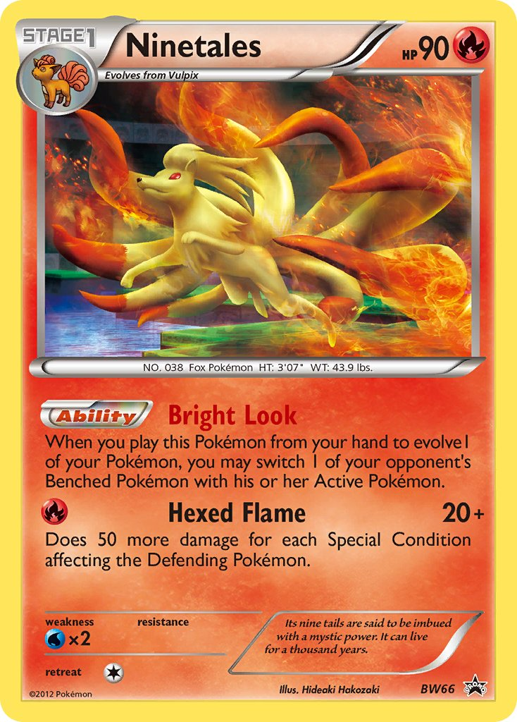 Ninetales Pokémon card