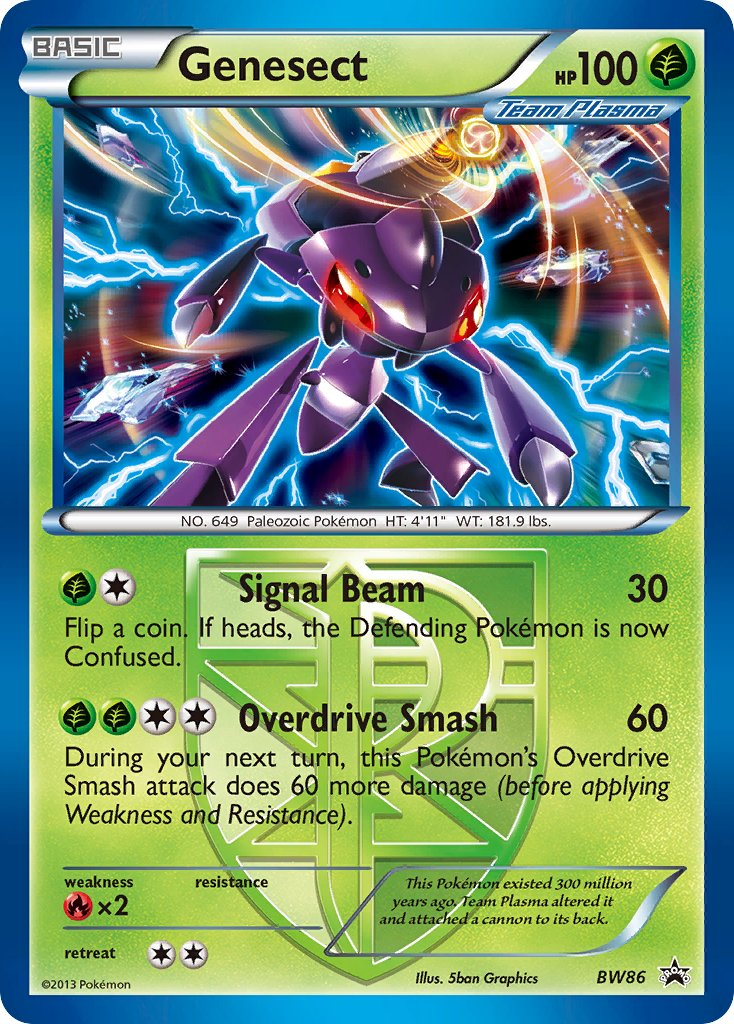 Genesect Pokémon card
