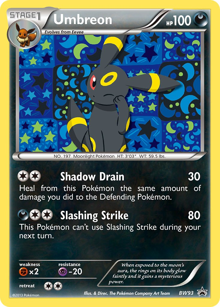 Umbreon Pokémon card